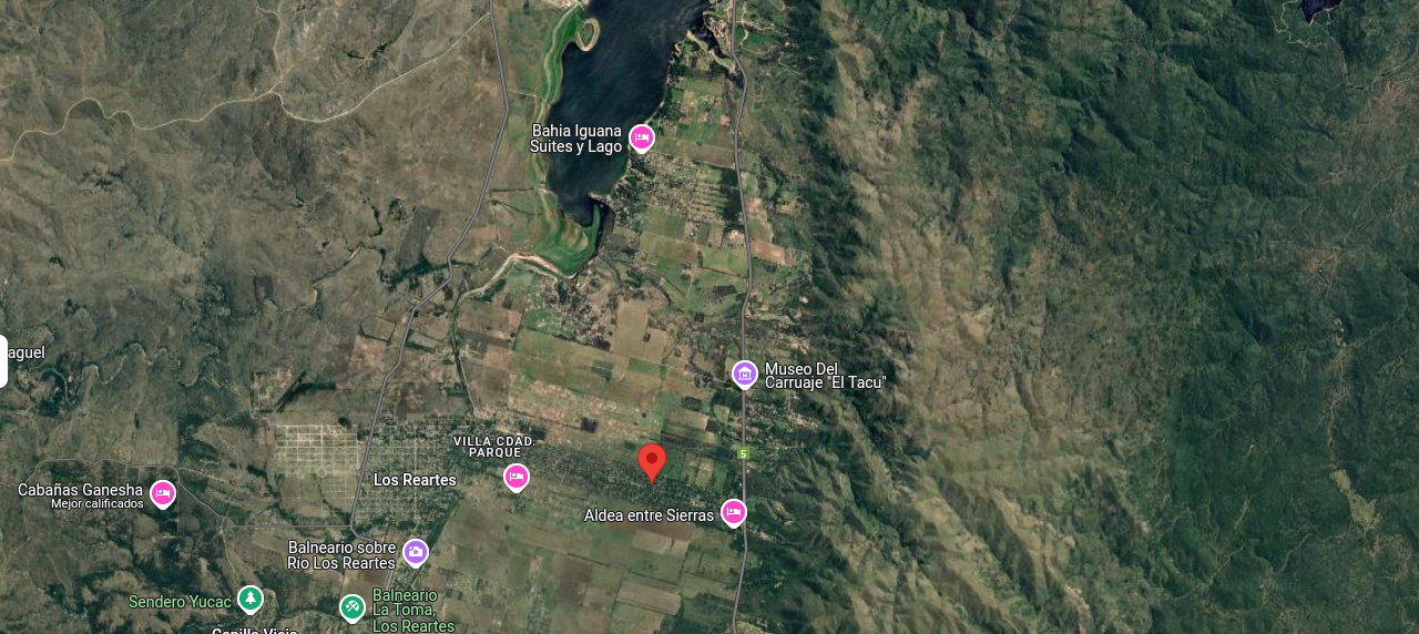 Terreno en Los Reartes, Córdoba, Argentina